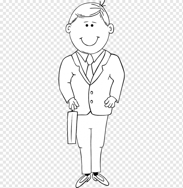 Человечек раскраска