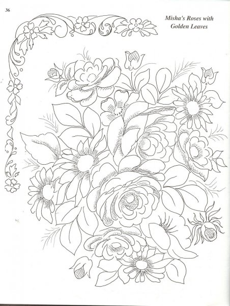 Трафареты для росписи по ткани