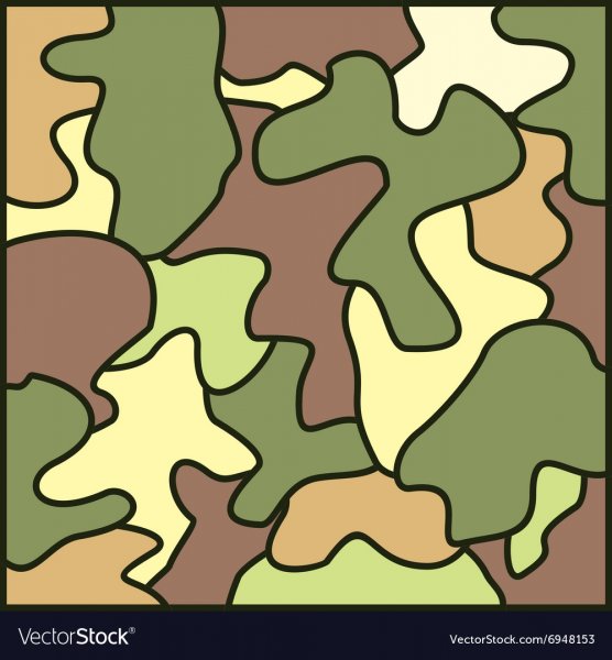 Камуфляж карандашом