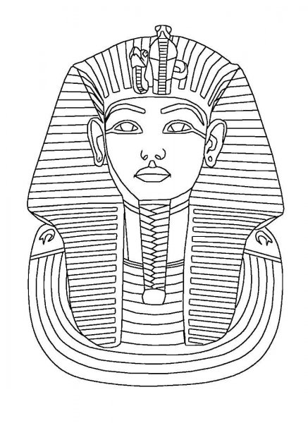 Раскраски антистресс Египет