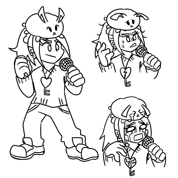 FNF раскраска