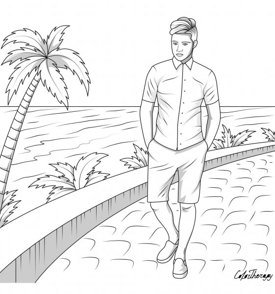 Раскраска Двуликий