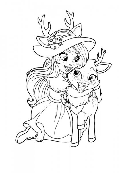 Кукла Энчантималс Бри кроля