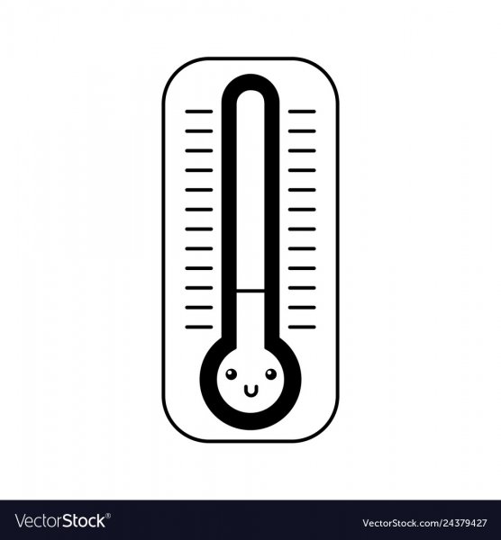 Градусник для раскрашивания