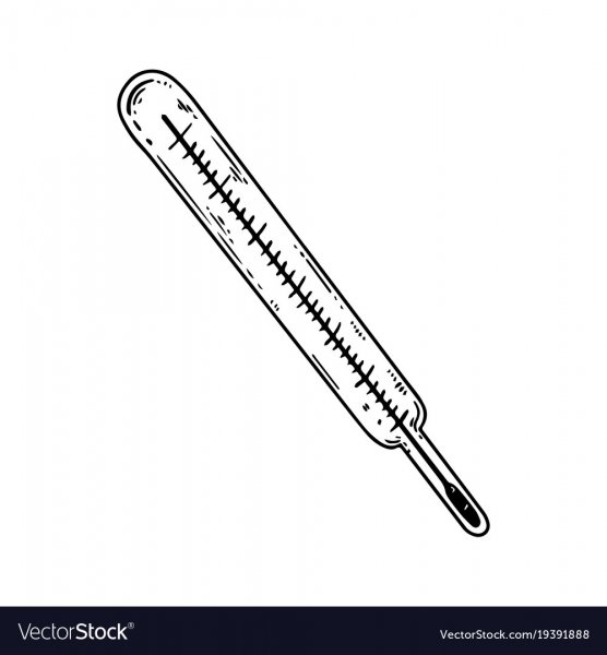 Градусник раскраска