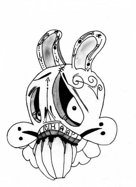 Граффити раскраска