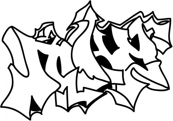 Рисунки карандашом для начинающих граффити