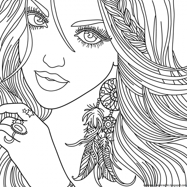 Раскраска. Барби