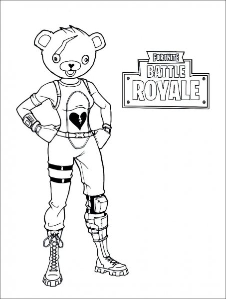 Раскраски ФОРТНАЙТ 15 сезон