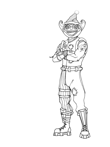 ФОРТНАЙТ картинки раскраски