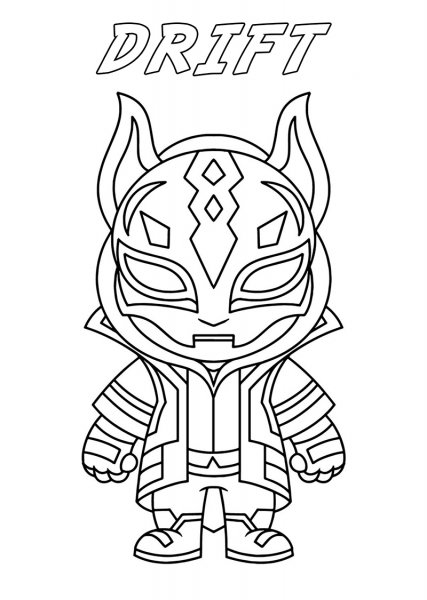 Раскраска ФОРТНАЙТ 6 сезон