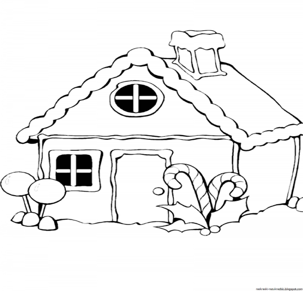 Домик для рисования детям