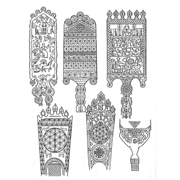 Прялки быта древних славян