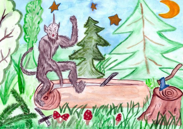 Рисунки Шурале Габдуллы Тукая