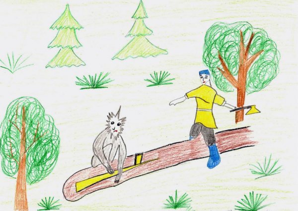 Шурале картинки раскраски