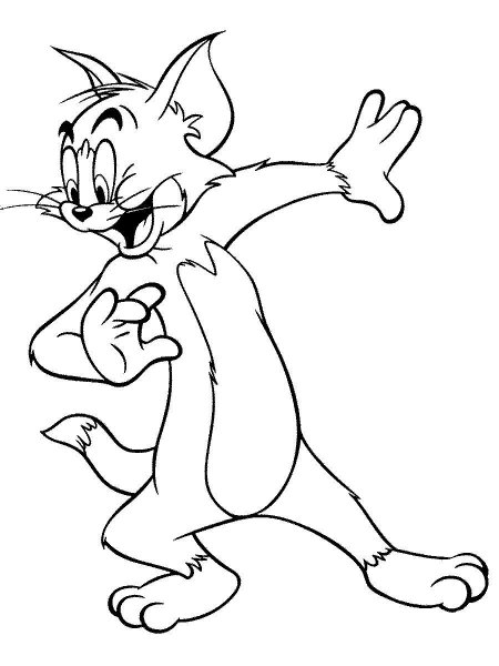 Tom and Jerry раскраска