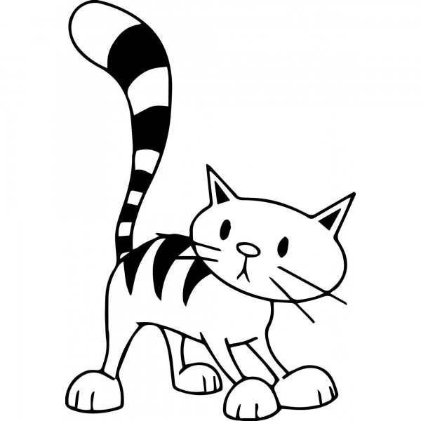 Раскраски коты