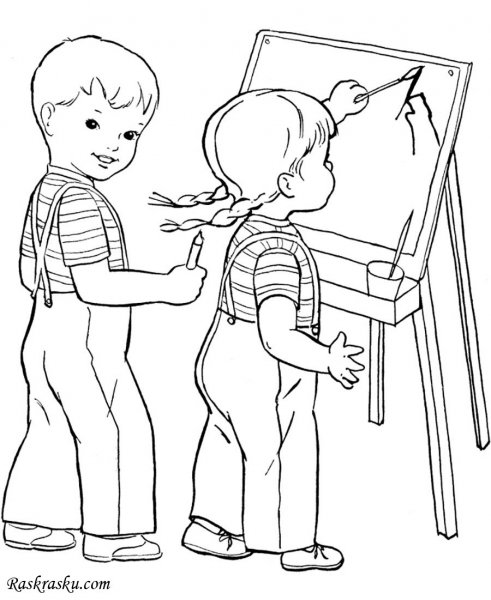 Раскраски лето для мальчиков