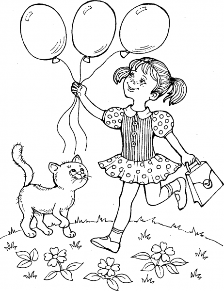 Раскраски для малышей на тему праздник