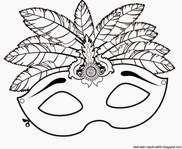 Маска раскраска