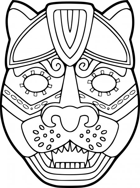 Маска раскраска