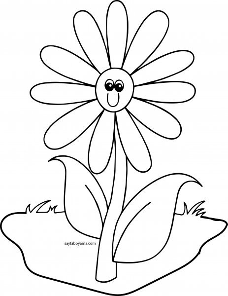 Семицветик раскраска для детей