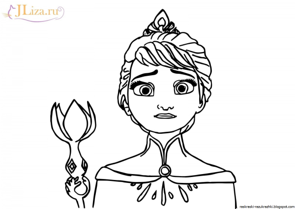 Раскраски для девочек царевны