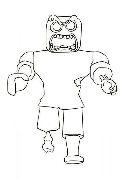 Распечатка РОБЛОКС