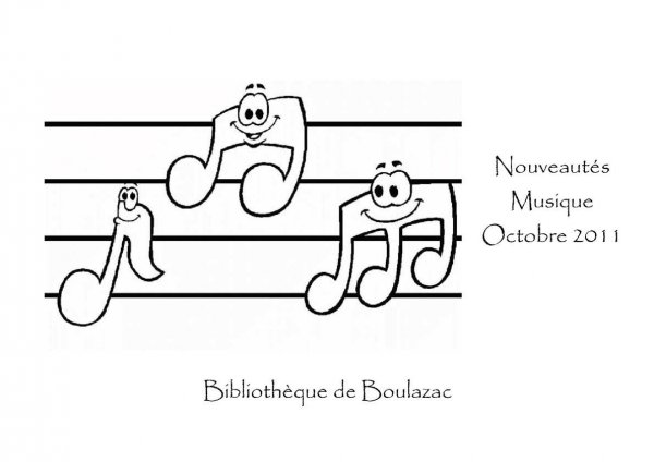 Нотный стан с нотами для раскрашивания