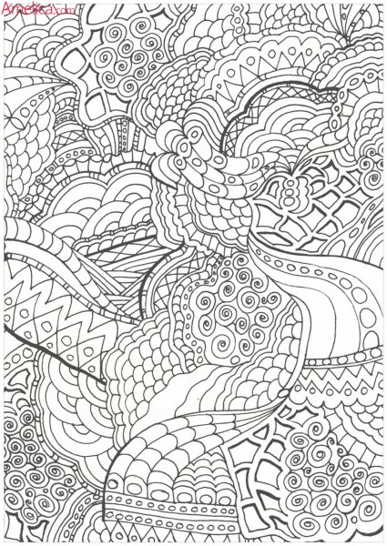 Арт терапия раскраски