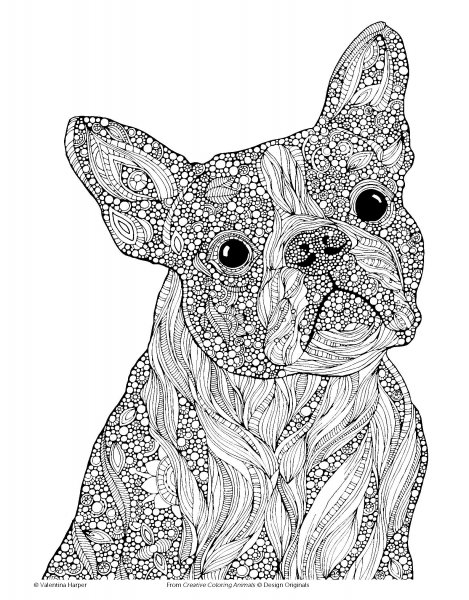 Мандалы для раскрашивания животные