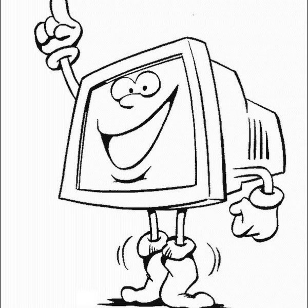 Ноутбук раскраска для детей