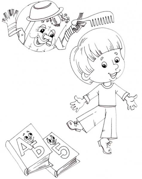 Сказки Чуковского Мойдодыр раскраски