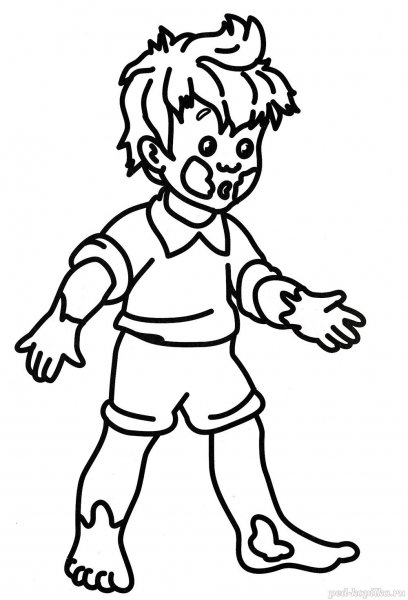 Чуковский Мойдодыр раскраска