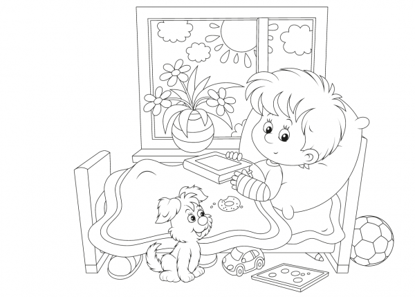 Раскраски ко Дню матери