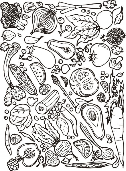 Раскраски для скетчбука