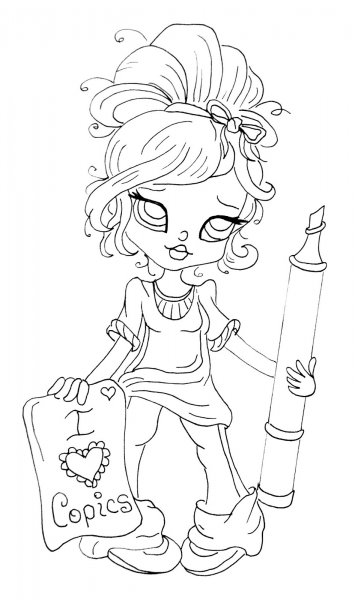 Раскраска фломастеры