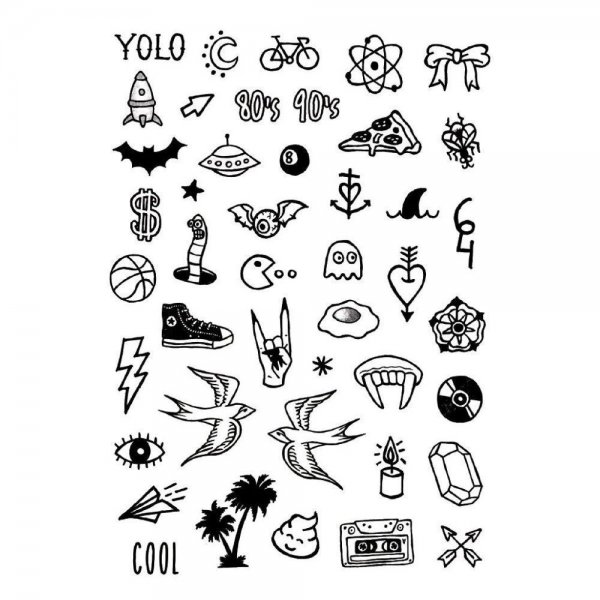 Маленькие татухим хэскизы