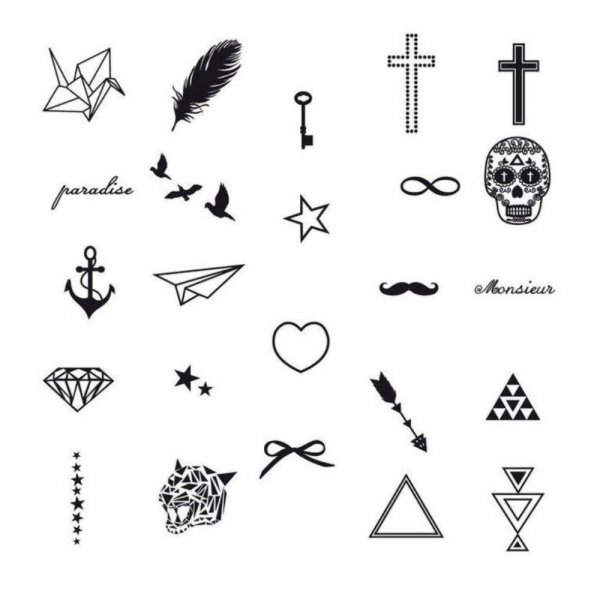 Маленькая Татуировка эскиз