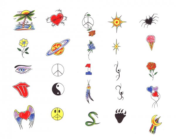 Маленькие тату для детей