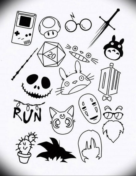 Маленькие рисунки