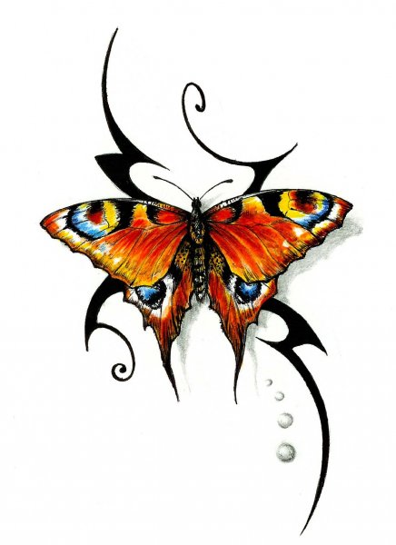 Тату эскизы цветные