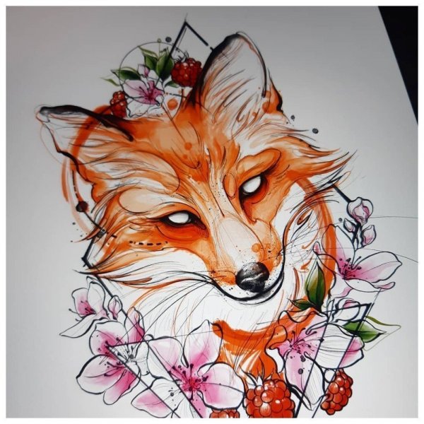 Тату Лекса эскиз