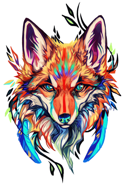 Тату лисы эскизы