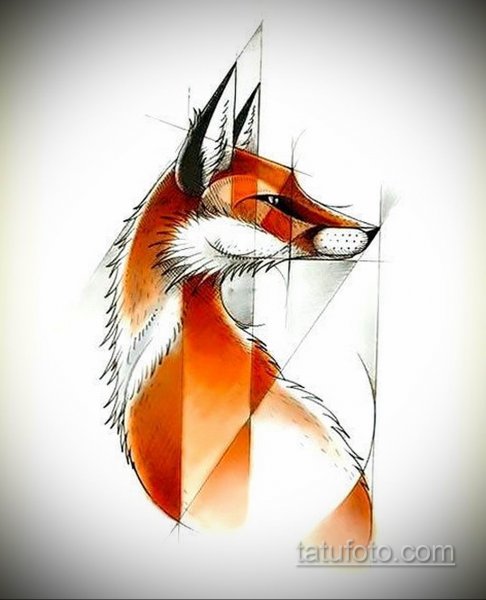 Лиса стилизация
