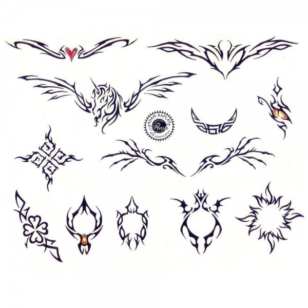 Тату рисунки самые легкие