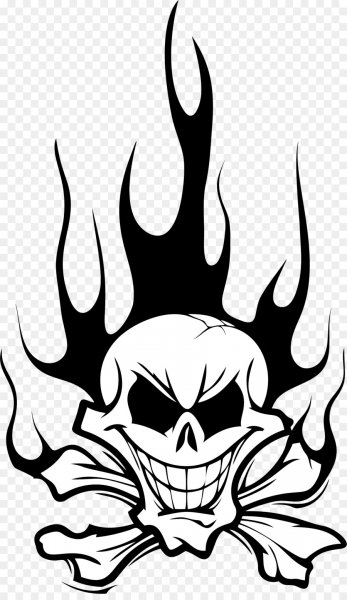 Череп для выжигания