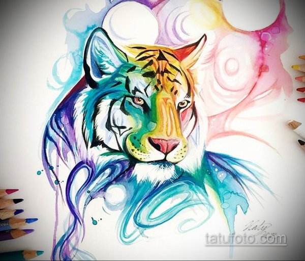 Рисунки цветные