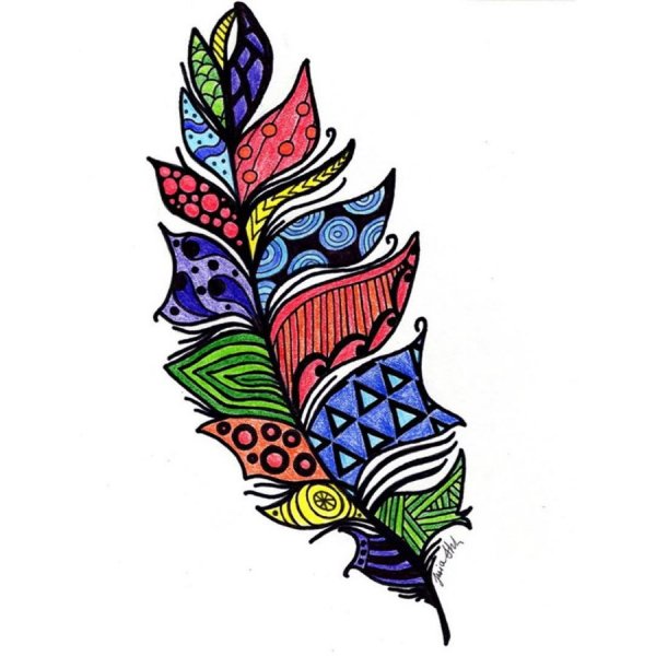 Тату эскизы цветные