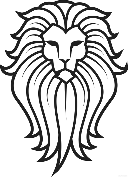 Стилизованная морда Льва